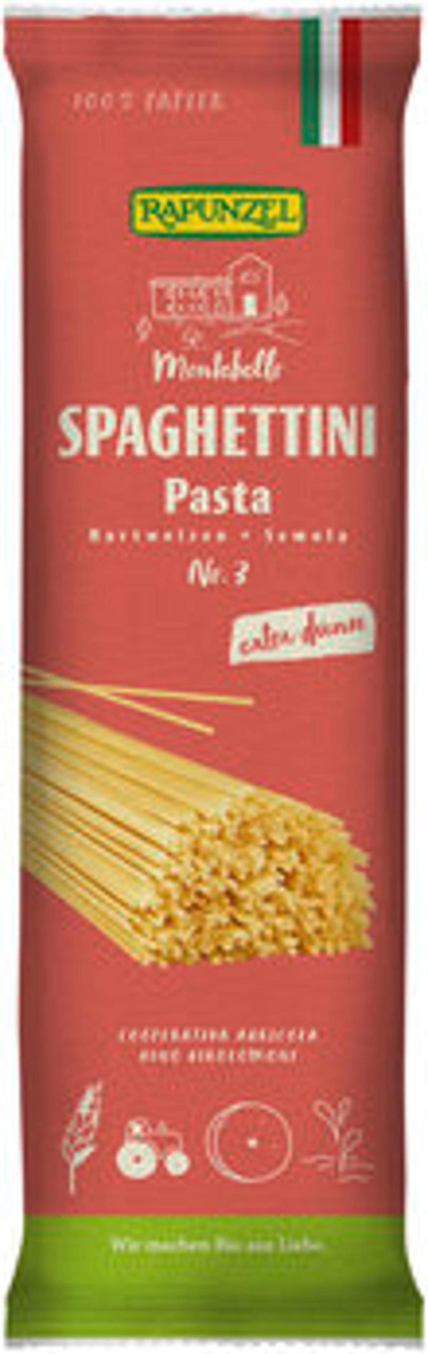 Produktfoto zu Spaghettini Semola, no.3 500g extra dünn