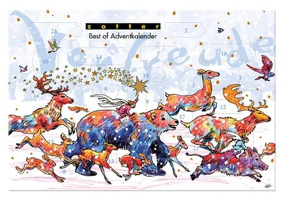 Produktfoto zu Adventskalender Zotter Best of