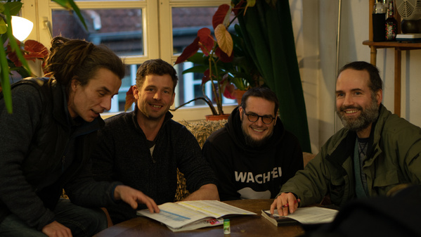 Grünland Ackergesprächsrunde mit Benjamin und Philipp von Brummelkamp