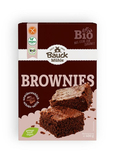 Produktfoto zu Brownies Backmischung -glutenfrei- 400g