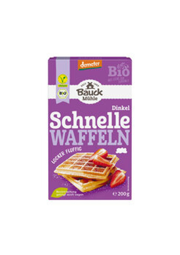 Produktfoto zu Dinkel Waffel-Backmischung 200g