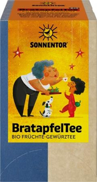 Produktfoto zu Bratapfel Teebeutel