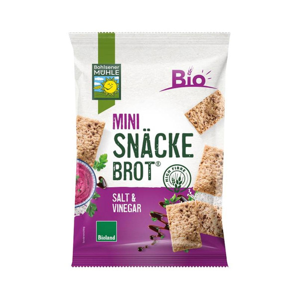 Produktfoto zu Mini Snäckebrot Salt & Vinegar 95g