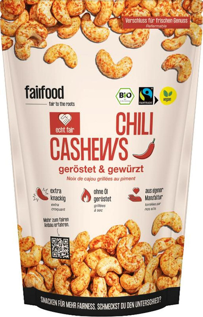 Produktfoto zu Chili Cashews, geröstet, Fairtrade
