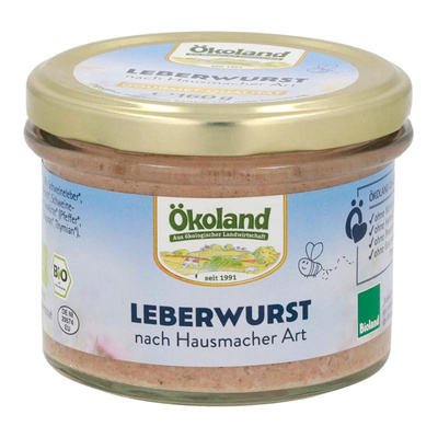 Produktfoto zu Leberwurst Hausmacher Art, Gourmet-Qualität (Glas)