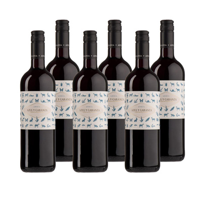 Produktfoto zu Abril de Azul y Garanza Tinto, Rotwein trocken-Kiste 6x 0,75l