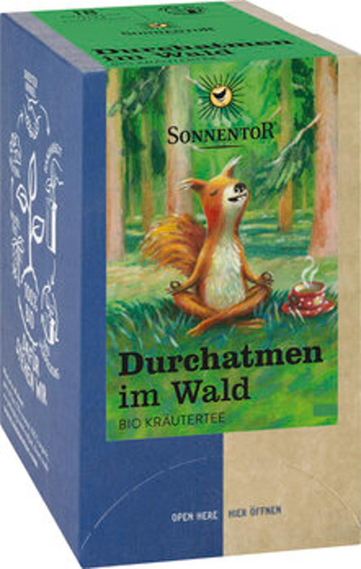 Produktfoto zu Durchatmen im Wald im Teebeutel