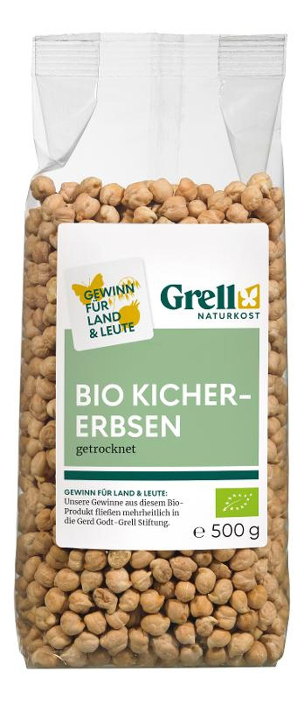 Produktfoto zu Kichererbsen getrocknet 500g