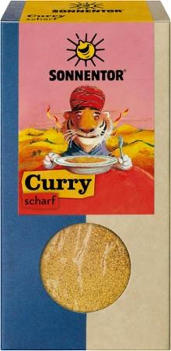 Produktfoto zu Curry scharf gemahlen bio 35g