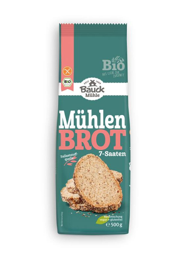 Produktfoto zu Mühlenbrot 7 Saaten glutenfrei 500g