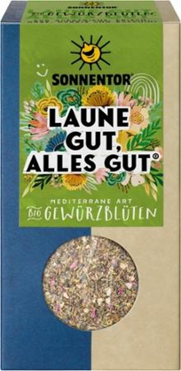Produktfoto zu Laune gut, alles gut - Gewürz-Blüten-Zubereitung 25g