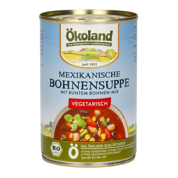 Produktfoto zu Mexikanische Bohnensuppe (Dose) 400g