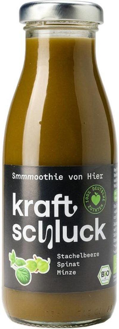 Produktfoto zu Grüner Stachelbeere Smoothie 250ml