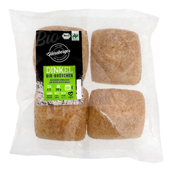 Produktfoto zu Dinkelbrötchen (4er Beutel Aufbackware) 340g