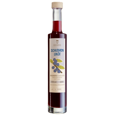Produktfoto zu Rosenberg Schlehenlikör 350ml