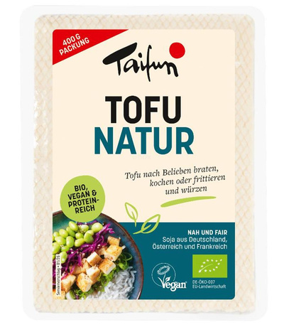 Produktfoto zu Tofu Natur Taifun 400g
