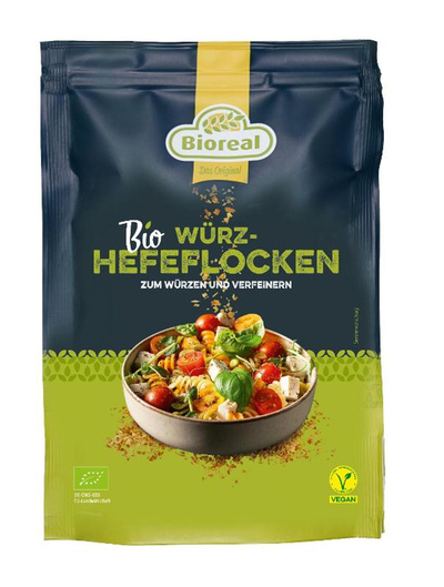 Produktfoto zu Bioreal Bio-Würzhefeflocken 100g