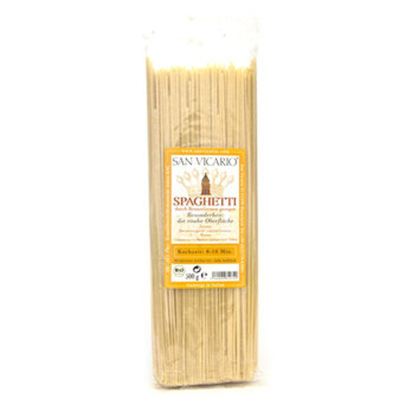 Produktfoto zu Spaghetti semola al bronzo 500g