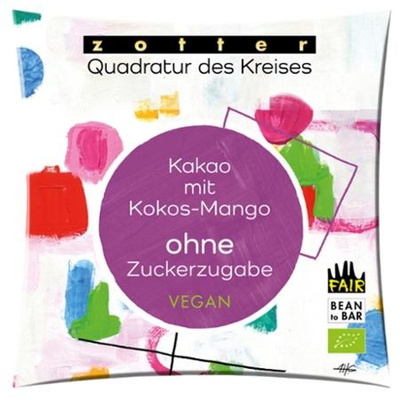 Produktfoto zu Quadratur des Kreises - Kokos Mango Hafer ohne Zuckerzugabe