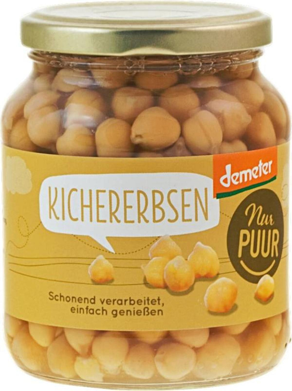 Produktfoto zu Kichererbsen (Glas) 350g