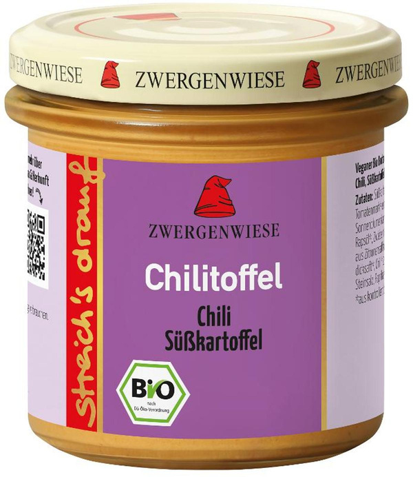 Produktfoto zu streichs drauf - Aufstrich Chilitoffel 135g