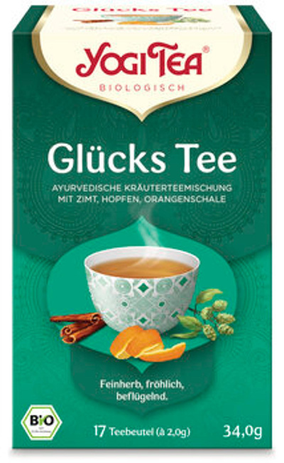 Produktfoto zu YOGI TEA Glücks Tee (Btl je 1,8 g) 34g