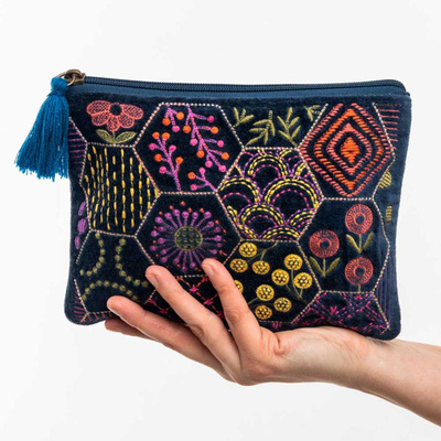 Produktfoto zu Samttäschchen Bloom Art