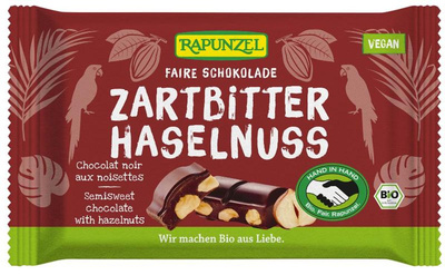 Produktfoto zu Zartbitter Schokolade 60% mit ganzen Nüssen 100g
