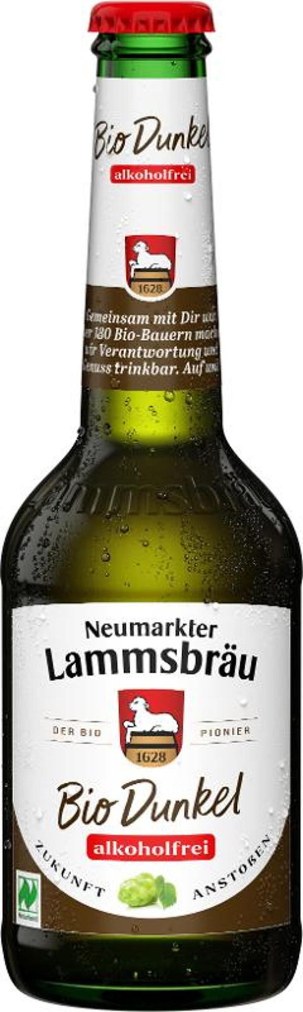 Produktfoto zu Lammsbräu dunkel alkoholfrei 10x0,33l
