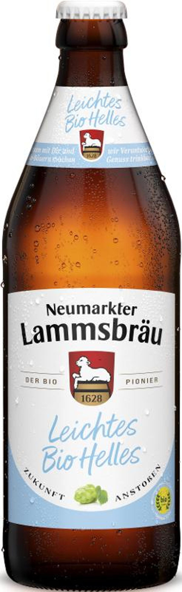 Produktfoto zu Lammsbräu Leichtes Helles Kiste 10x0,5l