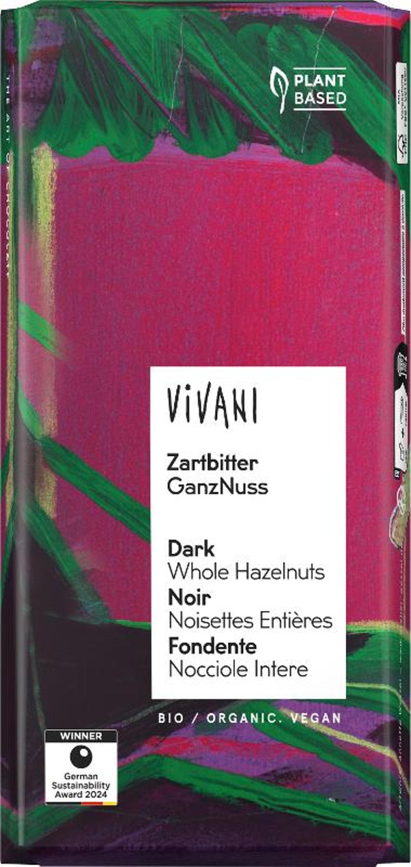 Produktfoto zu Zartbitter GanzNuss - Schokolade