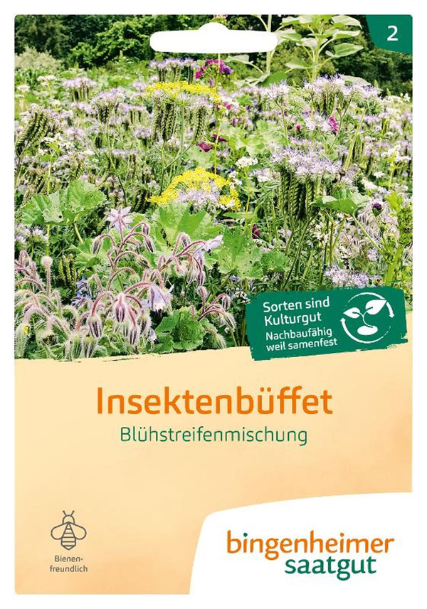 Produktfoto zu Saatgut Blühstreifen Insektenbuffet