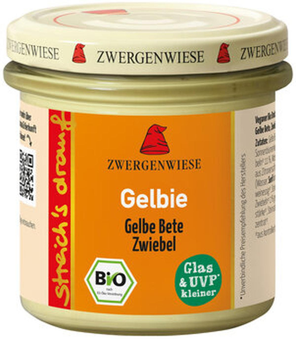 Produktfoto zu streichs drauf - Aufstrich Gelbie 135g