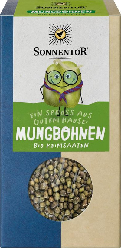 Produktfoto zu Keimsaat Mungbohnen 120g