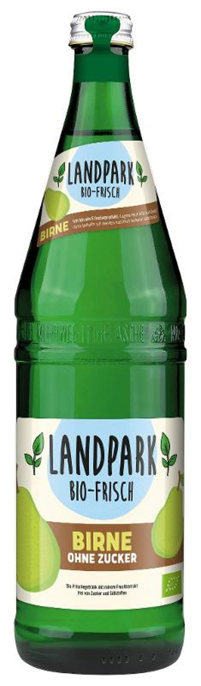 Produktfoto zu Mineralwasser Frisch Birne ohne Zuckerzusatz 0,75l