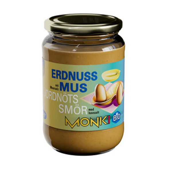 Produktfoto zu Monki Erdnussmus fein 650g