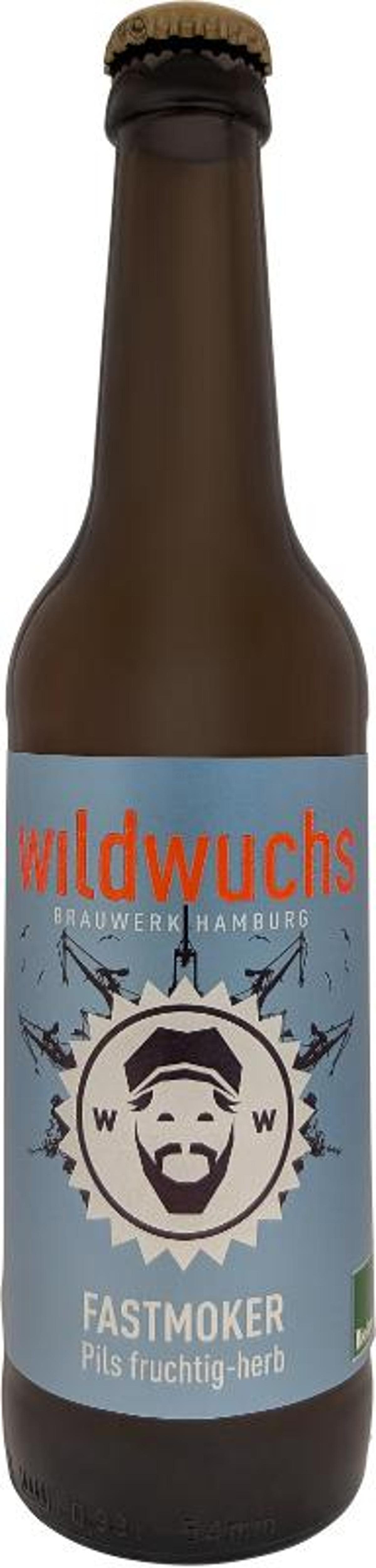 Produktfoto zu Fastmoker Pils, fruchtig-herb, Alk. 4,9% vol