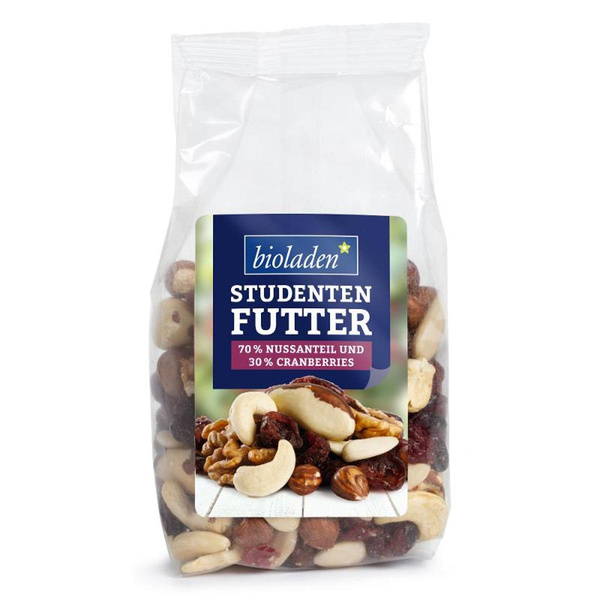 Produktfoto zu b*Studentenfutter 70%Nuss mit Cranberries