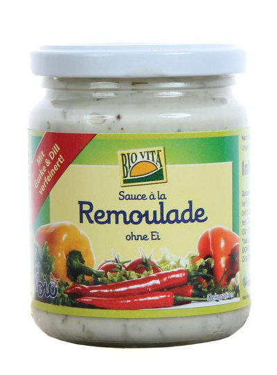 Produktfoto zu Remouladen-Sauce (ohne Ei) vegan 250ml