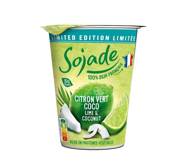 Produktfoto zu Soja-Alternative  Joghurt Limette & Kokosnuss