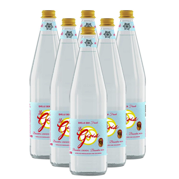 Produktfoto zu La Gioia-natürliches Mineralwasser 'ohne' 6x1L