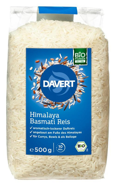 Produktfoto zu Himalaya Basmati Reis weiß 500g