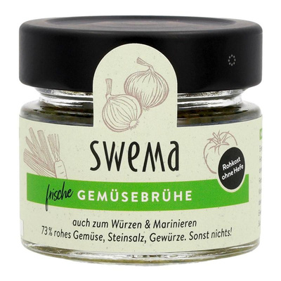 Produktfoto zu Gemüsebrühe, roh und hefefrei SweMa 85g