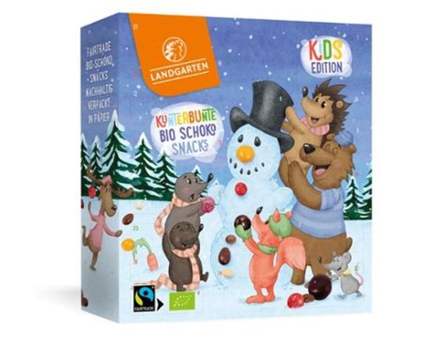Produktfoto zu Adventskalender Schoko Landgarten