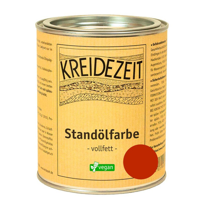 Produktfoto zu Standölfarbe vollfett 0,75l -englischrot-