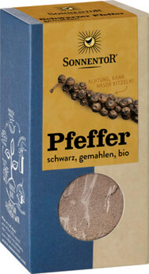Produktfoto zu Pfeffer schwarz gem. bio 50g