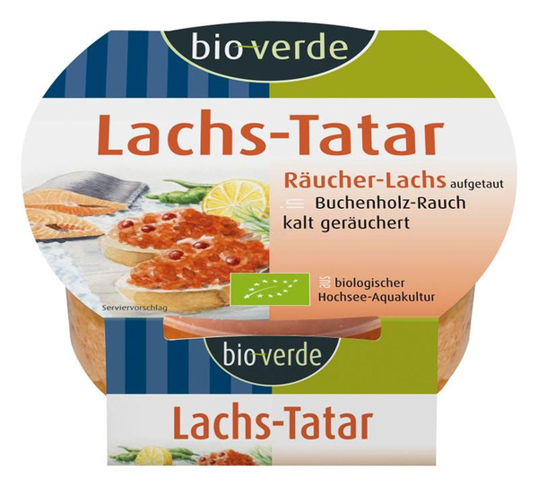 Produktfoto zu Räucherlachs-Tatar 125g ISA