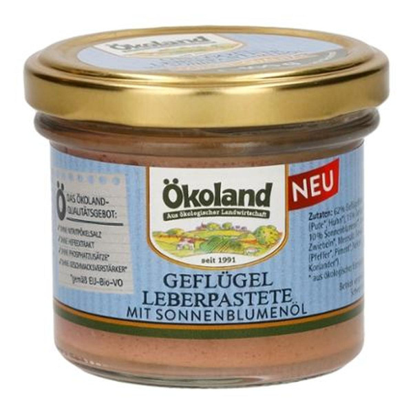 Produktfoto zu Geflügel-Leberpastete, Gourmet-Qualität (Glas)