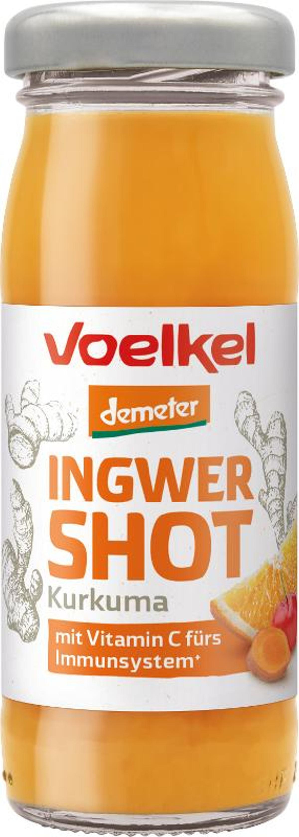 Produktfoto zu Shot Ingwer & Kurkuma, Demeter 95ml