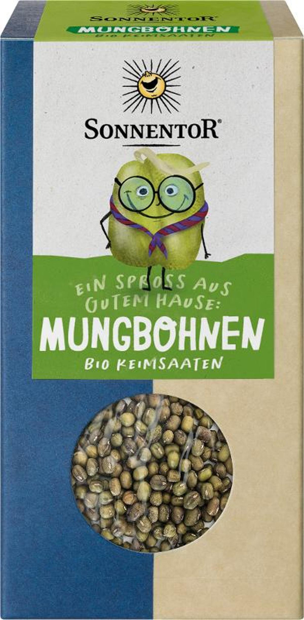 Produktfoto zu Keimsaat Mungbohnen 120g